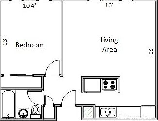 2nd image of 1009 Gilbert Rd APT 25
