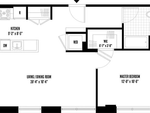 2nd image of 100 Avenue A #5-B