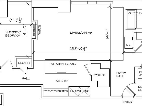 2nd image of 243 W 60th St #3