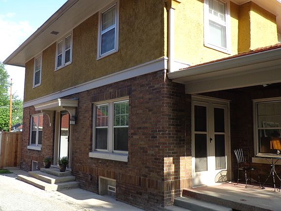 Front door & porch