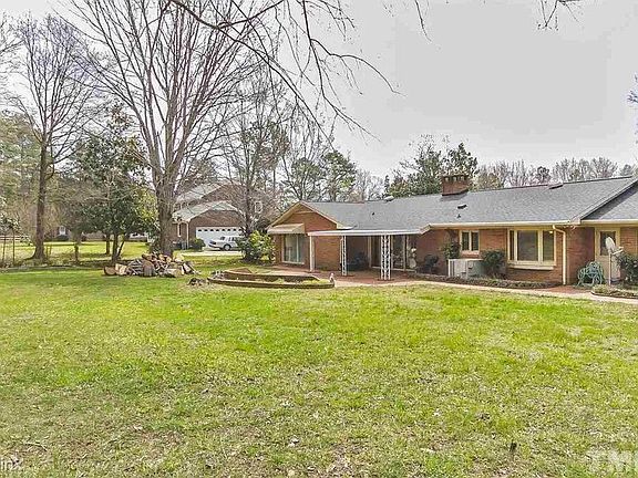 Backyard down to house