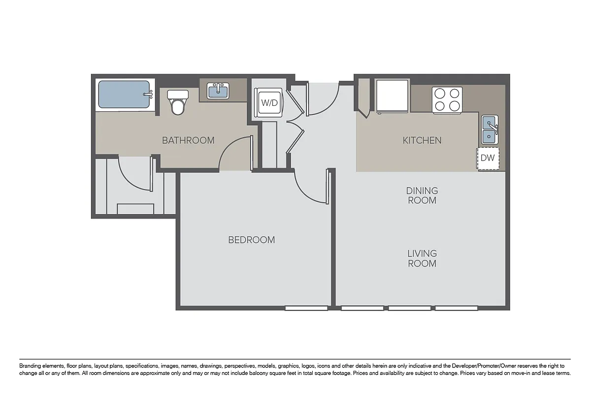 Floor plan Plan 1C