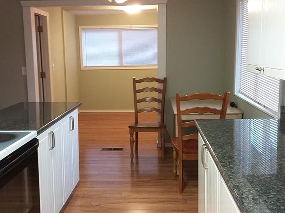 kitchen and dining room