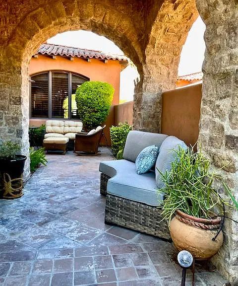 Front covered Patio