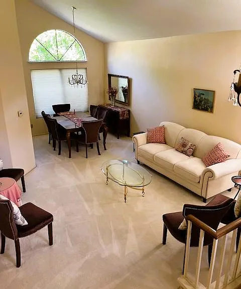 Living Room/Dining Room combination.