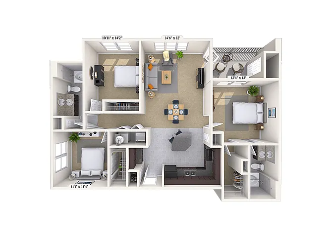 Floor plan 32A
