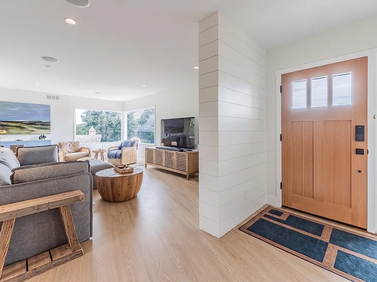 Front door to Living Room