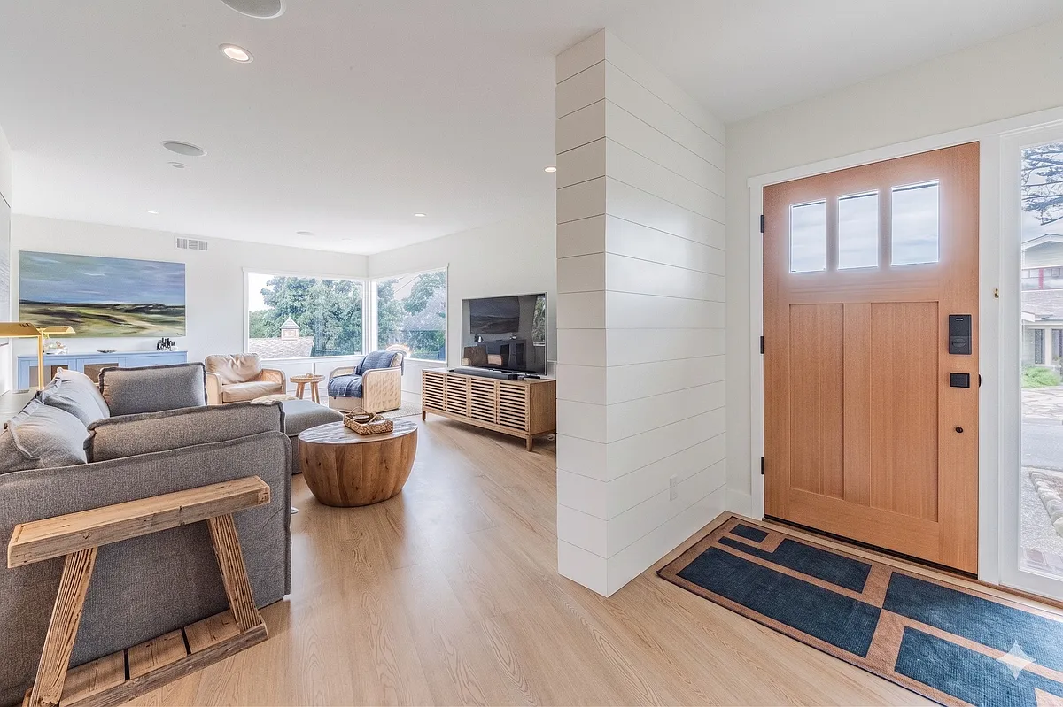 Front door to Living Room - 1236 Del Monte Blvd