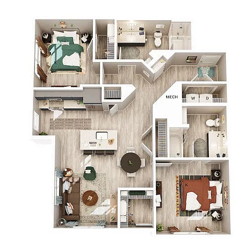 Floor plan B1