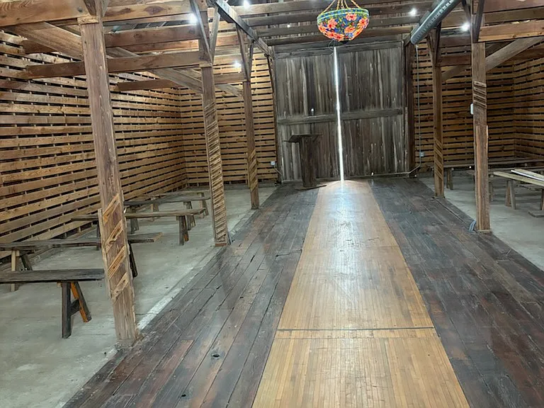 The Chapel, a hundred year old former corn crib