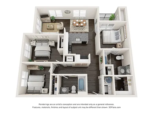 Floor plan C2