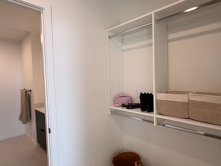 Primary Closet & Bathroom