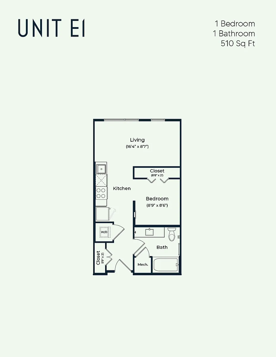 Floor plan E1