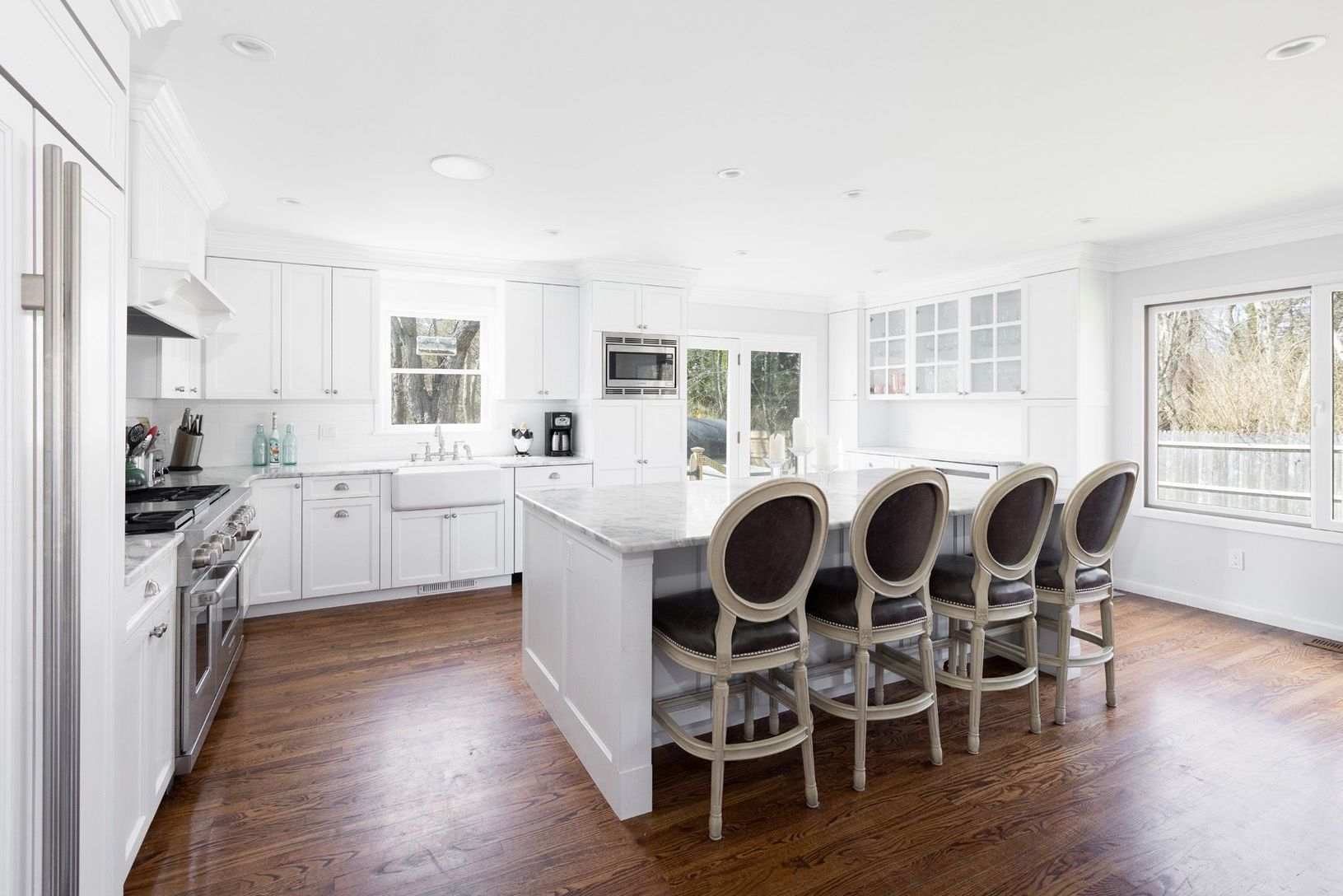 Renovated Kitchen with stainless steel appliances