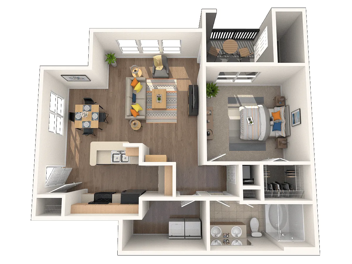 Floor plan A2 - The Larkspur