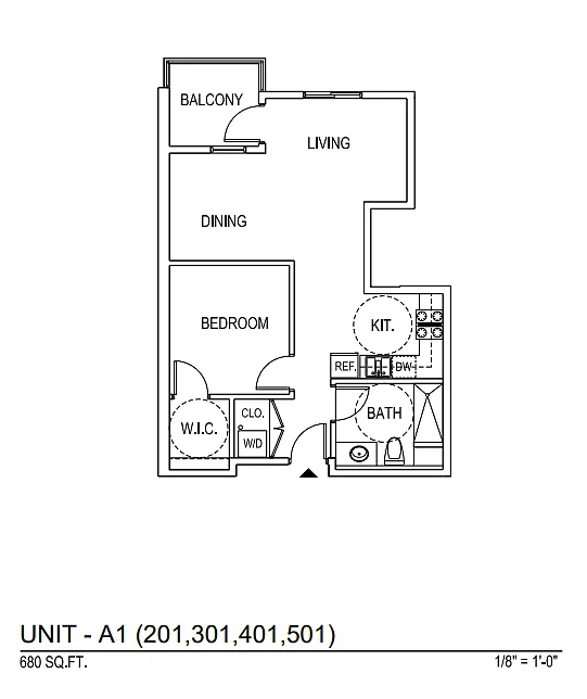 Floor plan A1