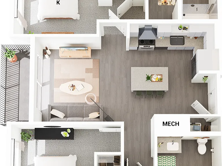 B3 floor plan The 305, A Broadstone Community