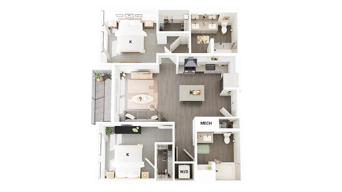 Floor plan B3