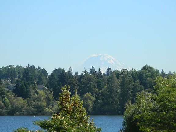 Mt Rainer and Greenlake view