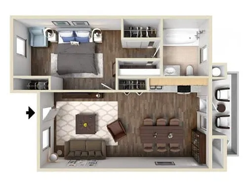 Floor plan 1/1