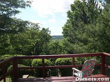 View from the front deck
