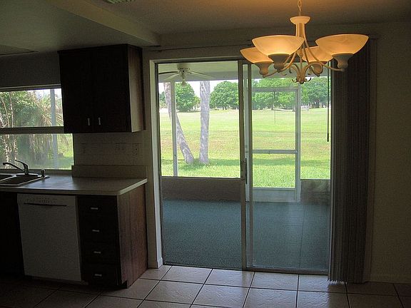 View from kitchen/FL room
