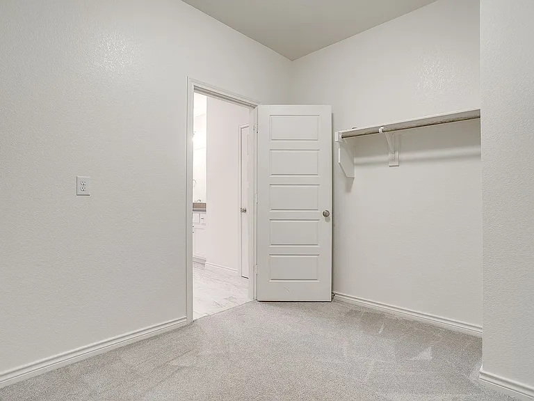 Master walk-in closet