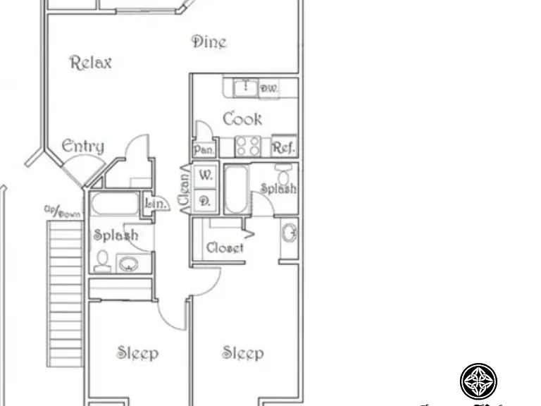 2x2 Economy l 980 sq ft l Tudor Village at the Mall 2x2 Economy l 980 sq ft l Tudor Village at the Mall