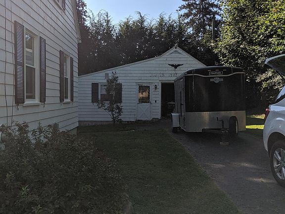 Trailer will be moved once garage is emptied.