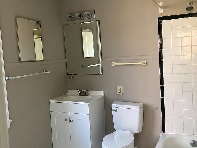 Bathroom - new toilet and vanity