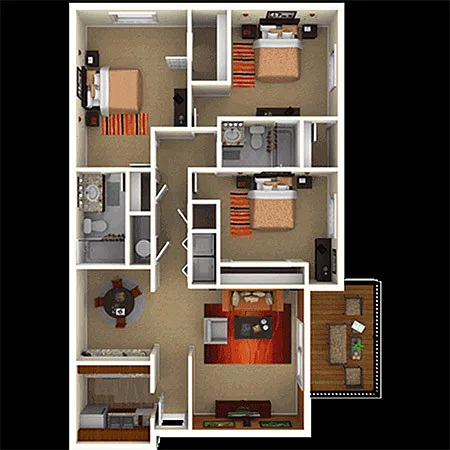 Floor plan Oak
