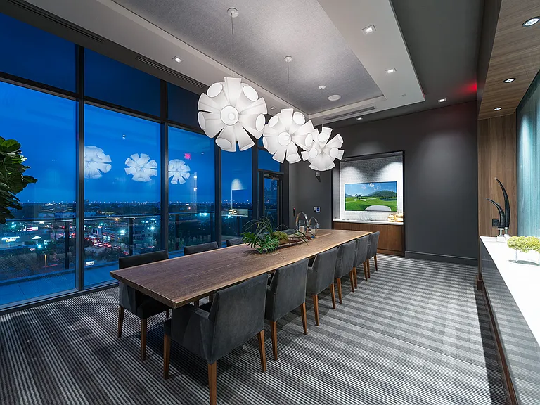 Resident dining room ideal for hosting events