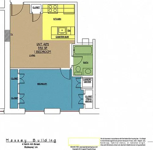 Floor plan 409