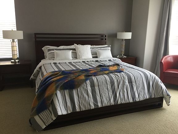 California King Bed in Master