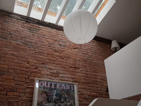 Skylight to upstairs