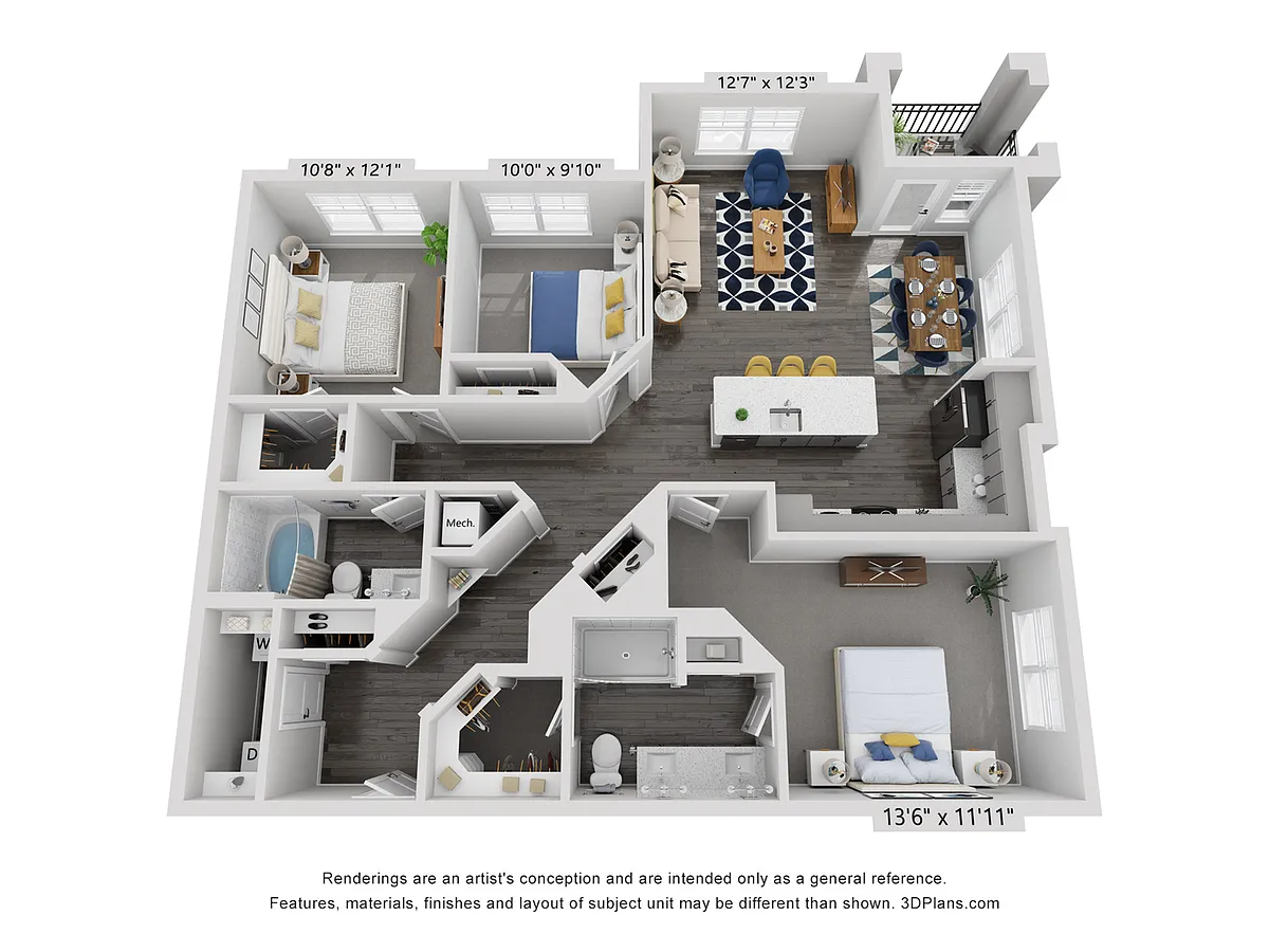 Floor plan Crosswind