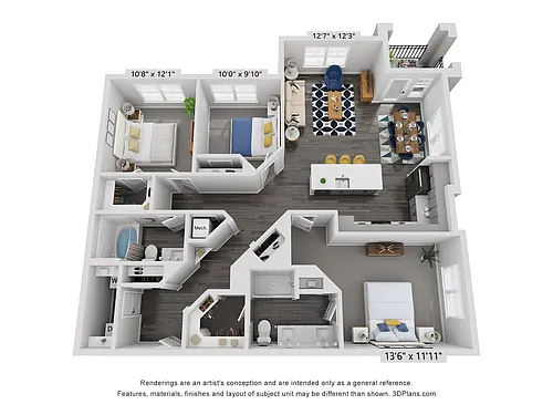 Floor plan Crosswind