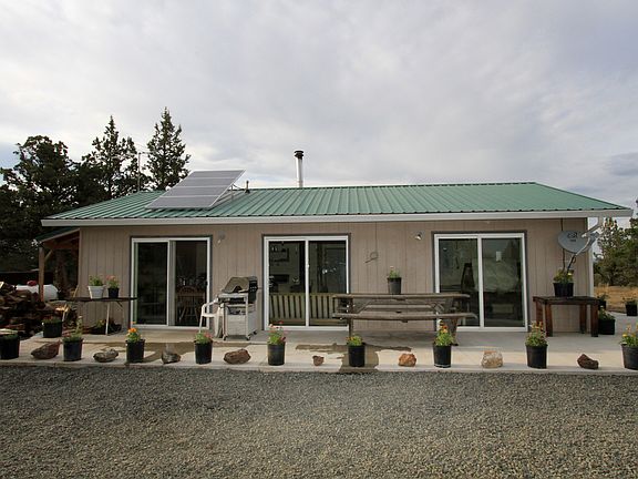 South side of house