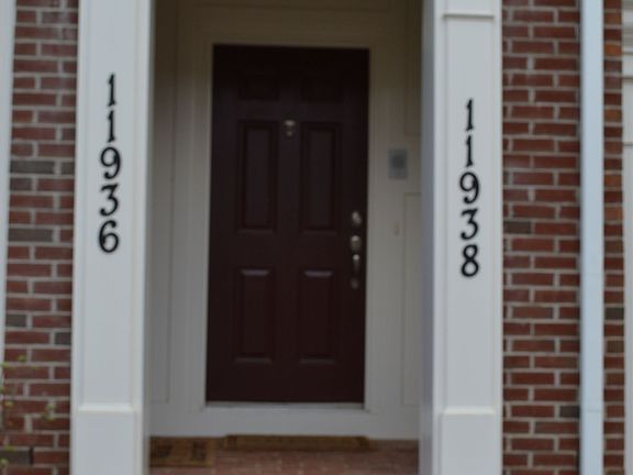 Front private entrance