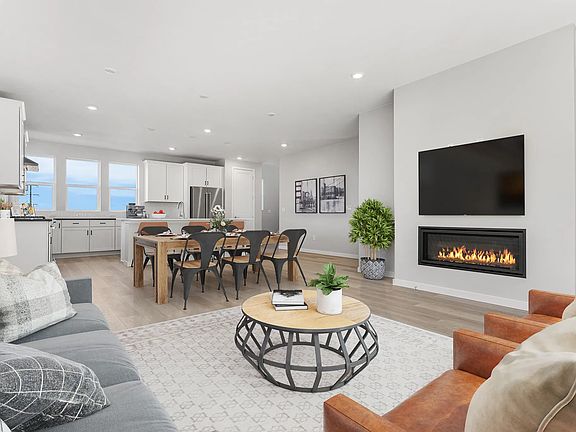 Homesite 45 Great Room, Kitchen Dining - Virtual