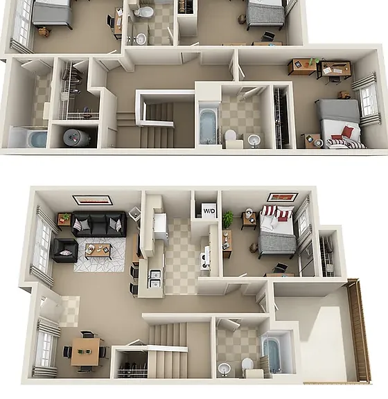 The Wyatt - Furnished Student Living - Priced Per Room — Photo 18