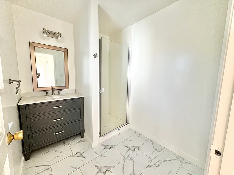 Primary bathroom.