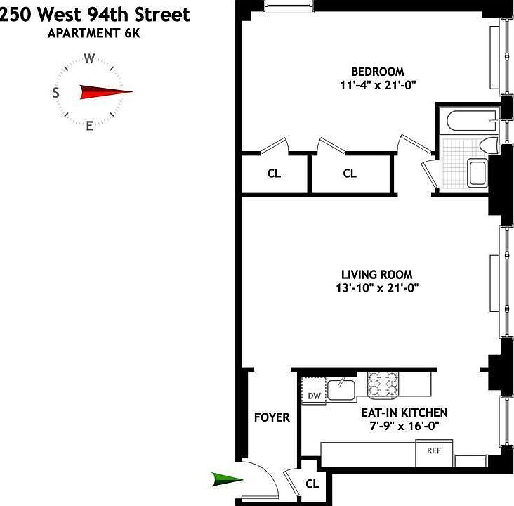 1st image of 250 W 94th St #6K