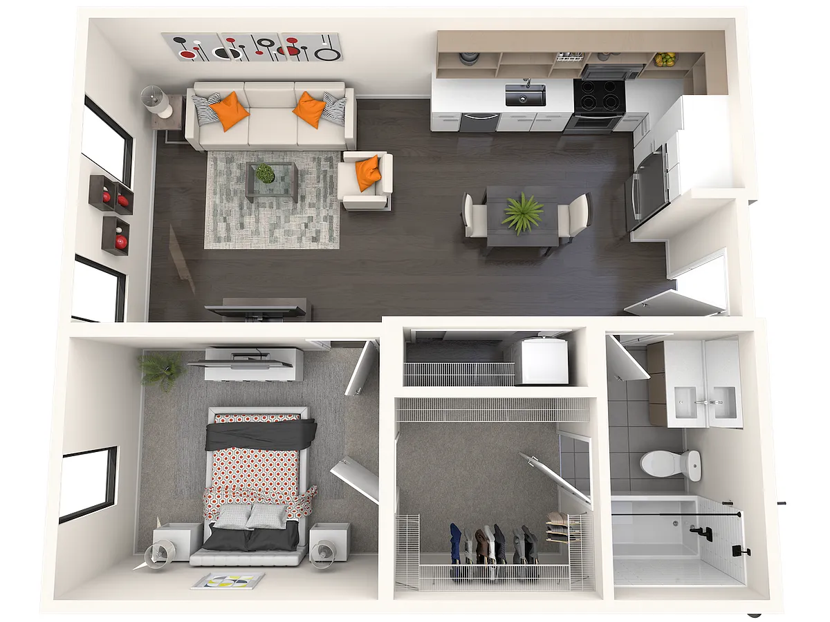 Floor plan B15