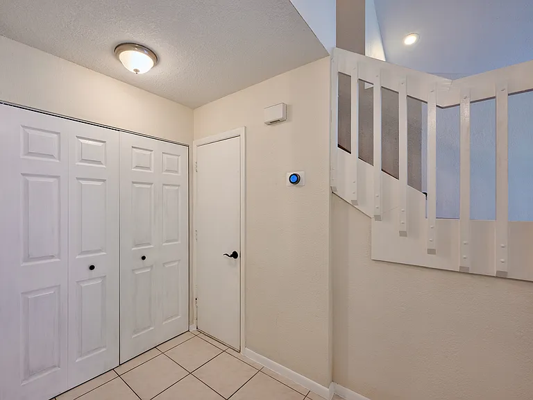 Laundry and Half Bath Entry