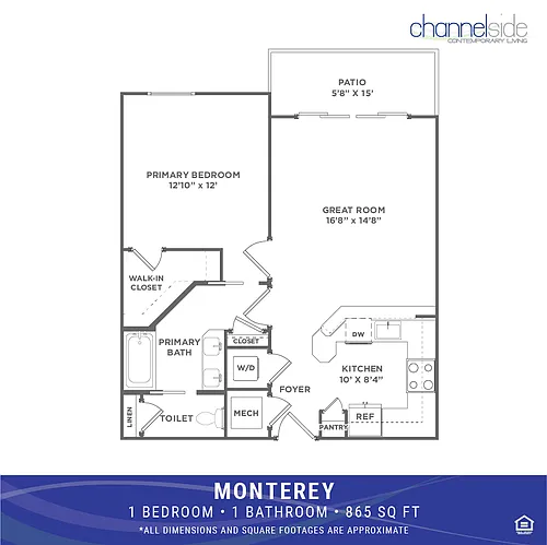 Floor plan Monterey