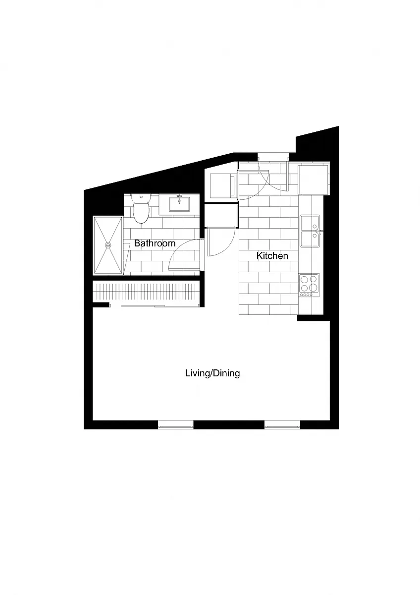 Floor plan Studio - A3