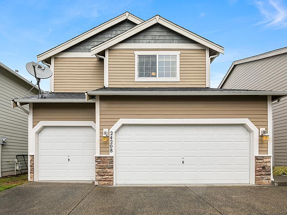 3-car wide garage
