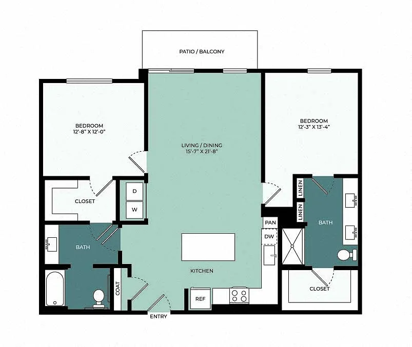 Floor plan B3h