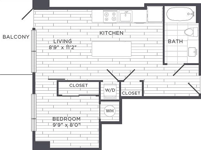 Sonnet - Studio - 1 Beds - 1 Baths - 480 Sq. ft.